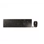 CHERRY DW 9100 SLIM klawiatura Mysz w zestawie Uniwersalna RF Bezprzewodowa + Bluetooth Nordycka Czarna