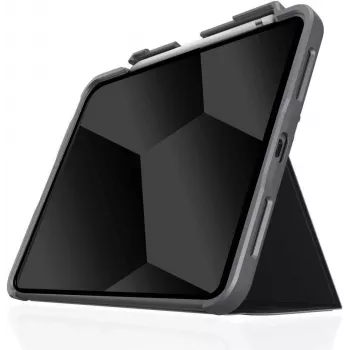 STM Dux Plus - Etui pancerne do iPad 11 (2025)/ iPad 10.9 (2022) MIL-STD-810G z uchwytem Apple Pencil (Black) wersja EDU/COM