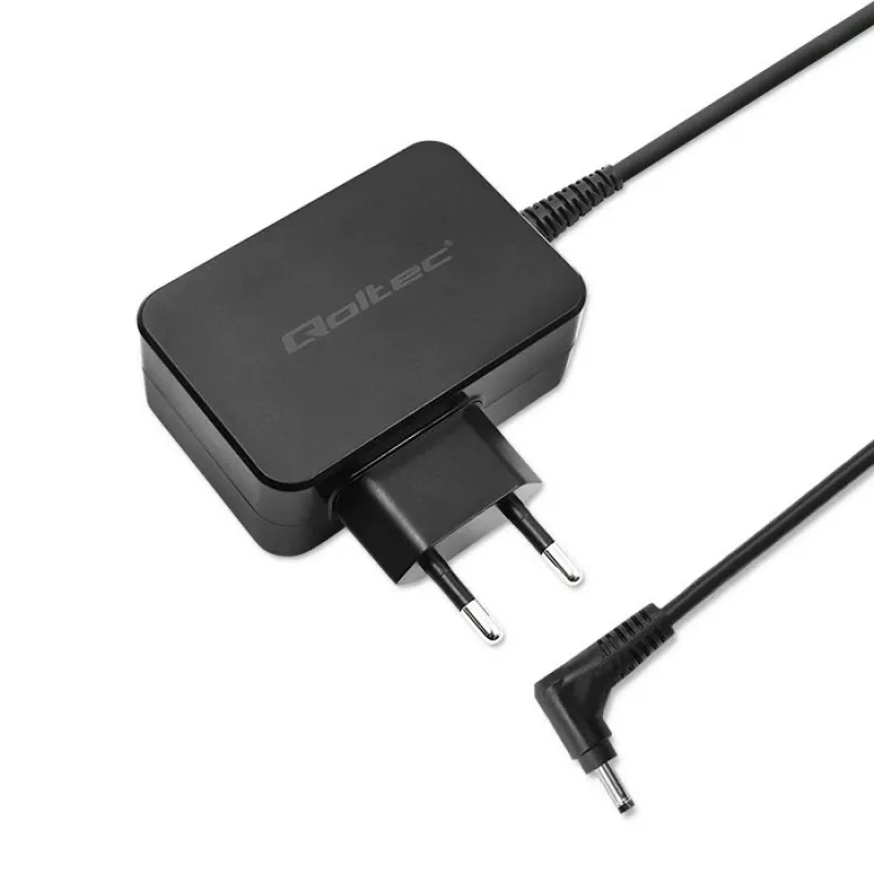 Zasilacz Qoltec 51032 45W do użytku wewnętrznego czarny do laptopów
