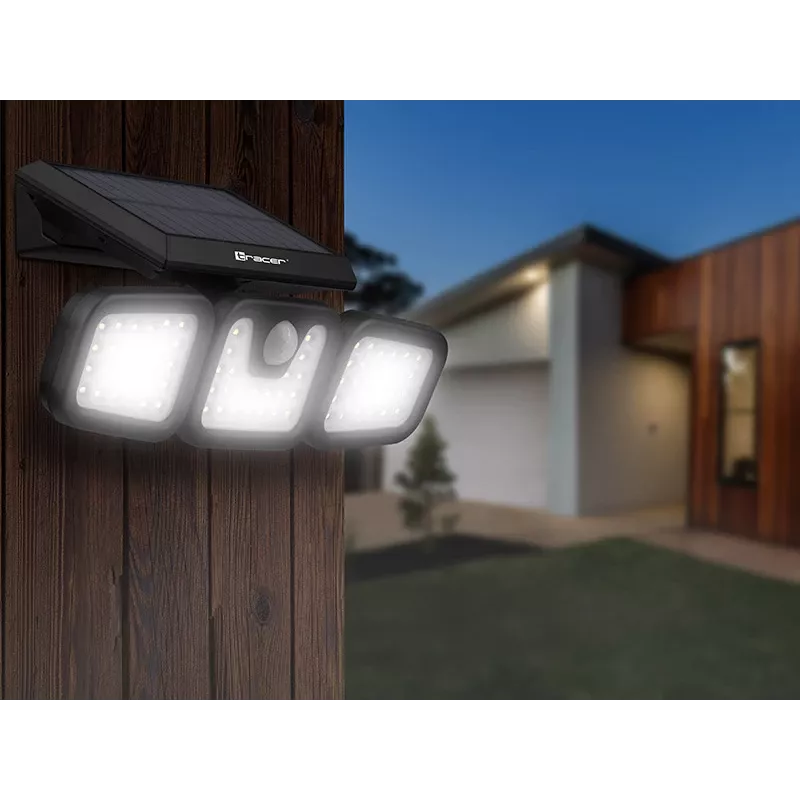 Tracer 47191 Saturn LED lampa solarna z czujnikiem ruchu