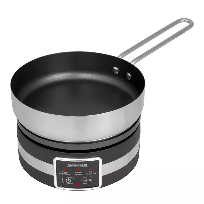 Fondue elektryczne Gastroback 42568 1.8L 8 osób Czarny Stal nierdzewna