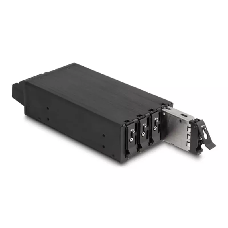 Klatka HDD DeLOCK 47126 Kompatybilna z Rackiem Metalowa Szerokość 72 mm