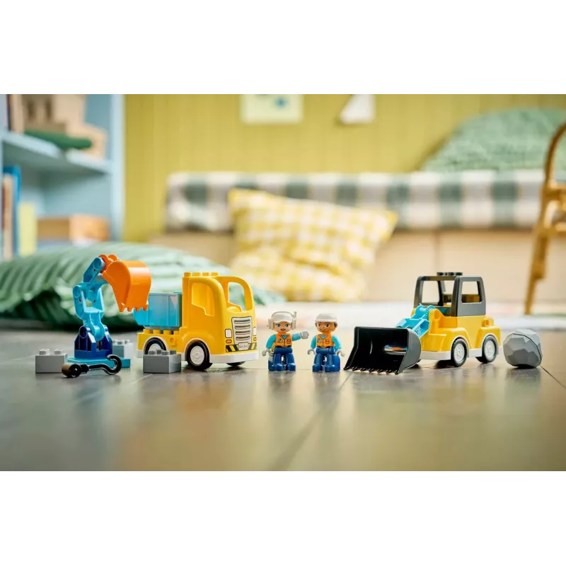 LEGO DUPLO 10475 3 w 1 Pojazdy Budowlane