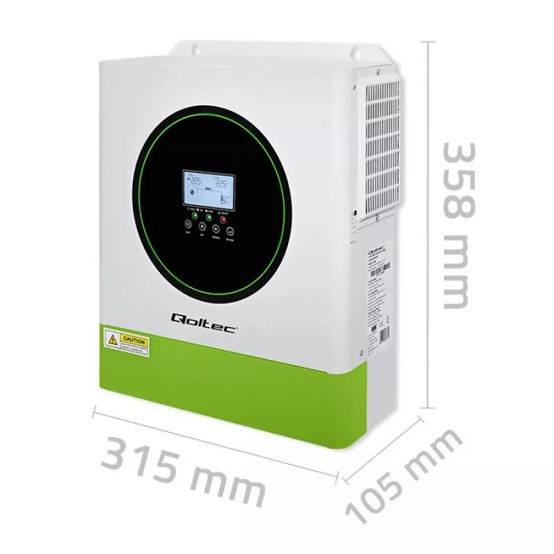 Hybridowy falownik solarny Off-Grid 3500W, Wi-Fi