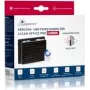 Filtr przeciwkurzowy Cleanoffice Model 16/840.30.30, węgiel aktywny, 150×120×50 mm