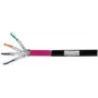 Logilink Professional - Kabel w zwoju - 250 m - S/FTP - Cat.7 surowy kabel - bezhalogenowy, zewnętrzny, obsługa Gigabit Ethernet, bezpośrednie zakopanie - czarny (CPV0083)