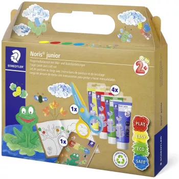 Finger Paint Staedtler 61 C2 Zmywalny Niebieski Zielony Żółty