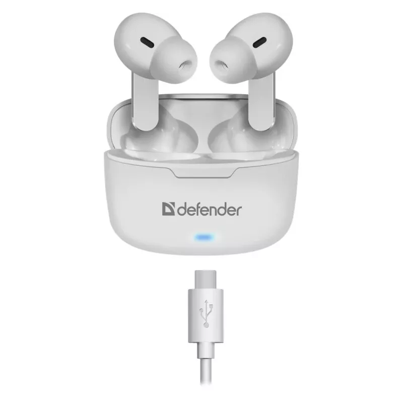 Słuchawki Bluetooth Defender TWINS 903, białe