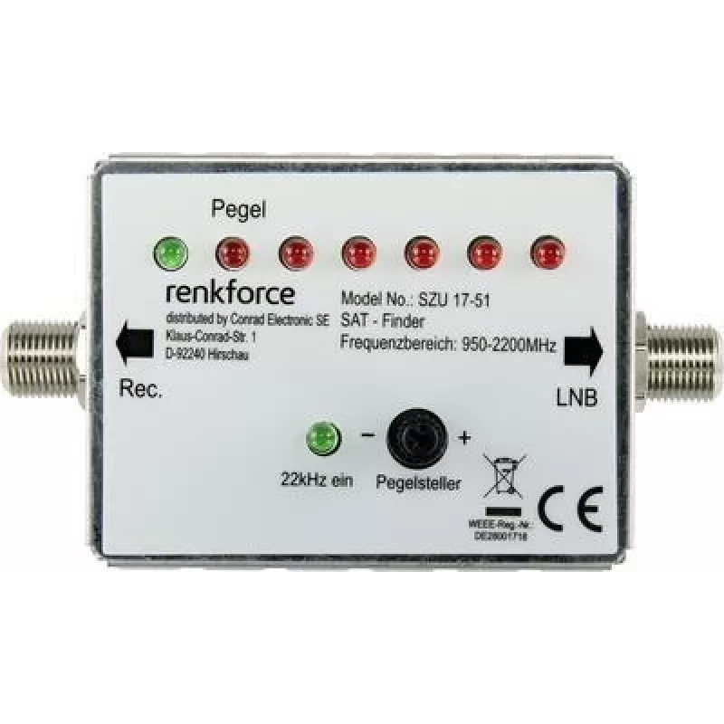 Renkforce RF-4470372 SAT Finder (RF-4470372)