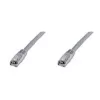 Kabel sieciowy Digitus CAT 5e SF/UTP Patch Cord RJ-45 Cat5e 10m Szary