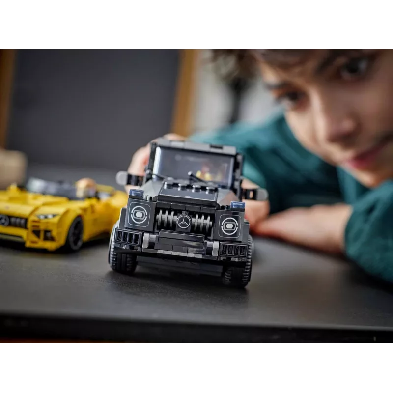 LEGO Speed Champions Mercedes-AMG G 63 i Mercedes-AMG SL 63 76924, Wielokolorowy