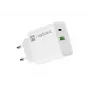 Ładowarka sieciowa szybkiego ładowania NATEC RIBERA 12V 20W USB-C PD 3.0 + USB-A Samsung AFC biała