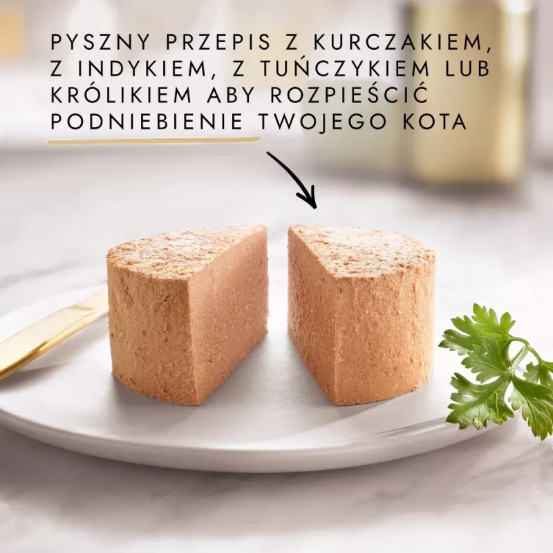 Multipak mokrej karmy dla kota Purina Nestlé Gourmet Gold Mus Mix 48×85 g puszek różne smaki
