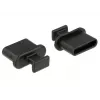 Osłona zabezpieczająca gniazdo DeLOCK 64013 USB Type-C Czarny