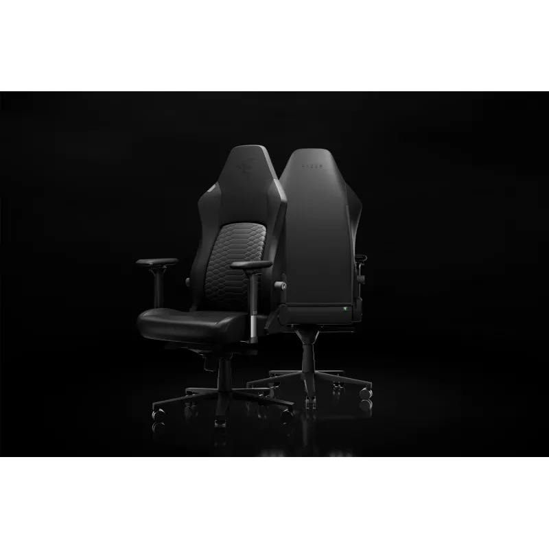 Razer Ergonomic fotel gamingowy with Breathable Comfort | Iskur V2 NewGen | Czarny