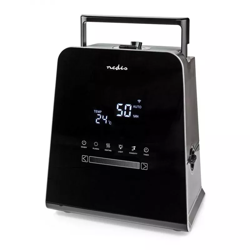 Nedis SmartLife Czarny ultradźwiękowy nawilżacz powietrza 5,5 l