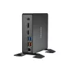 Shuttle XPC Nano PC NC40U5, Intel Core i5-1235U, 1x HDMI, 1x DP, 1x USB-C/DP, 6x USB3.2, 1x zatoka 2,5 cala, 2x M.2, 1x LAN, RAID, praca ciągła 24/7, w zestawie VESA i stojak