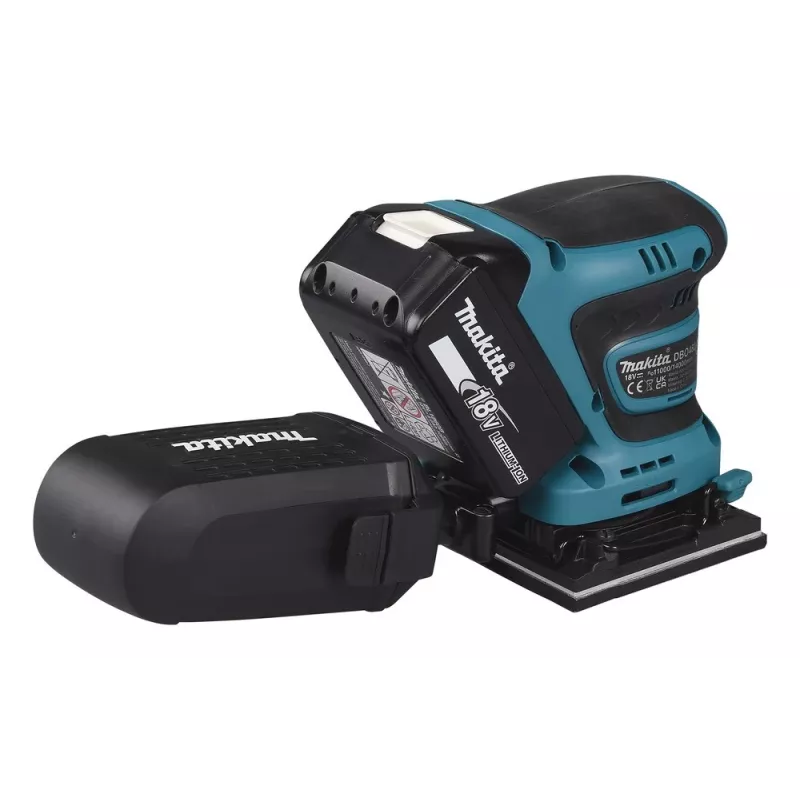 Makita DBO480Z szlifierka przenośna Szlifierka mimośrodowa 14000 OPM Czarno, Niebieska 210 W