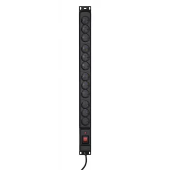 Listwa zasilająca Activejet COMBO 12 gniazd 5 m czarna