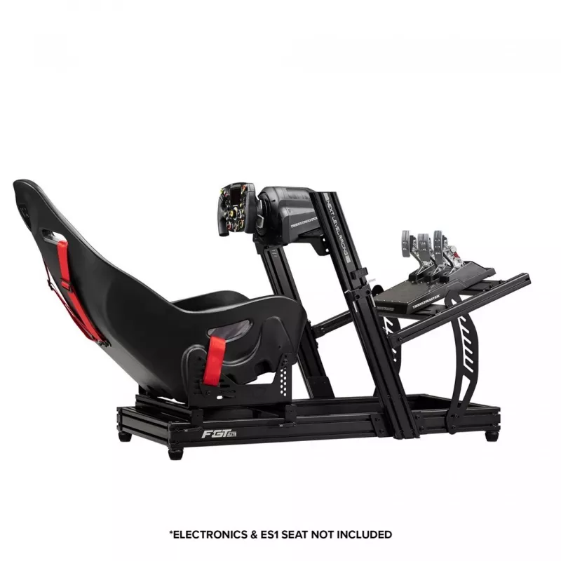 Kokpit wyścigowy Next Level Racing F-GT Elite Lite Wheelplate Edition z regulacją wysokości kompatybilny z konfiguracjami Formula i GT
