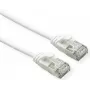 ROLINE GREEN U/FTP DataCenter kabel krosowy kat.6A (klasa EA), LSOH, cienki, biały, 0,5 m (21.44.1700)