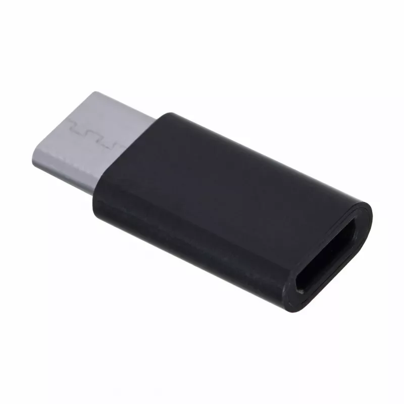 Savio AK-31 / B adapter interfejsu/kobiety do kabla Micro USB USB 3.1 Type C czarny