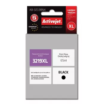 Activejet AB-3219BNX Atrament (zamiennik Brother LC3219Bk XL; Supreme; 65 ml; czarny)