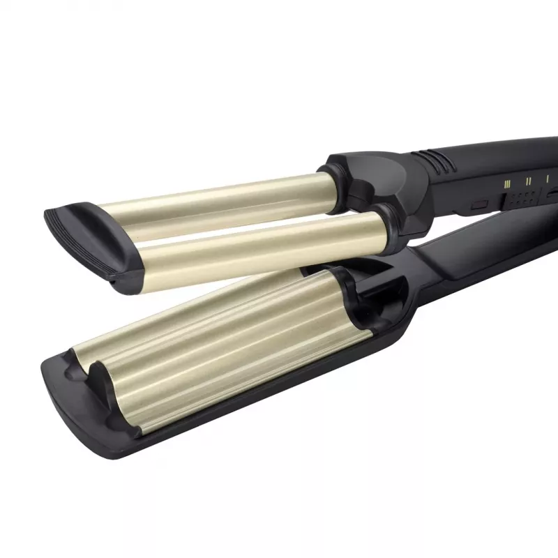 Lokówka teksturująca BaByliss C260E EasyWaves, ciepły czarny, srebrny, 70,9 (1,8 m)