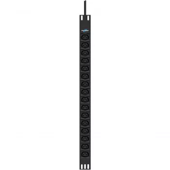Power Distribution Unit PowerWalker 10133023 16 AC outlets 0U Czarny