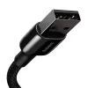 Baseus CALWJ-A01 Lightning kabel 2m Czarny 2,4 A
