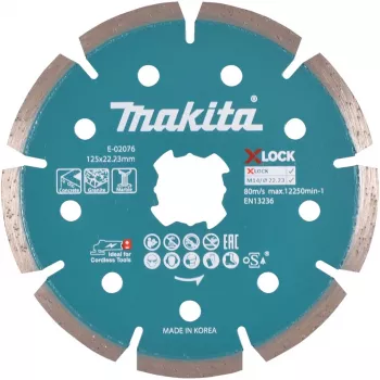 Makita - Tarcza diamentowa - do betonu, granitu, marmuru - 125 mm - do Makita GA041GM201, XGT GA041GZ
