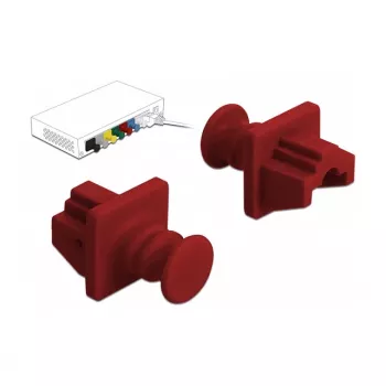 Dust Cover DeLOCK 86510 RJ-45 10 pcs