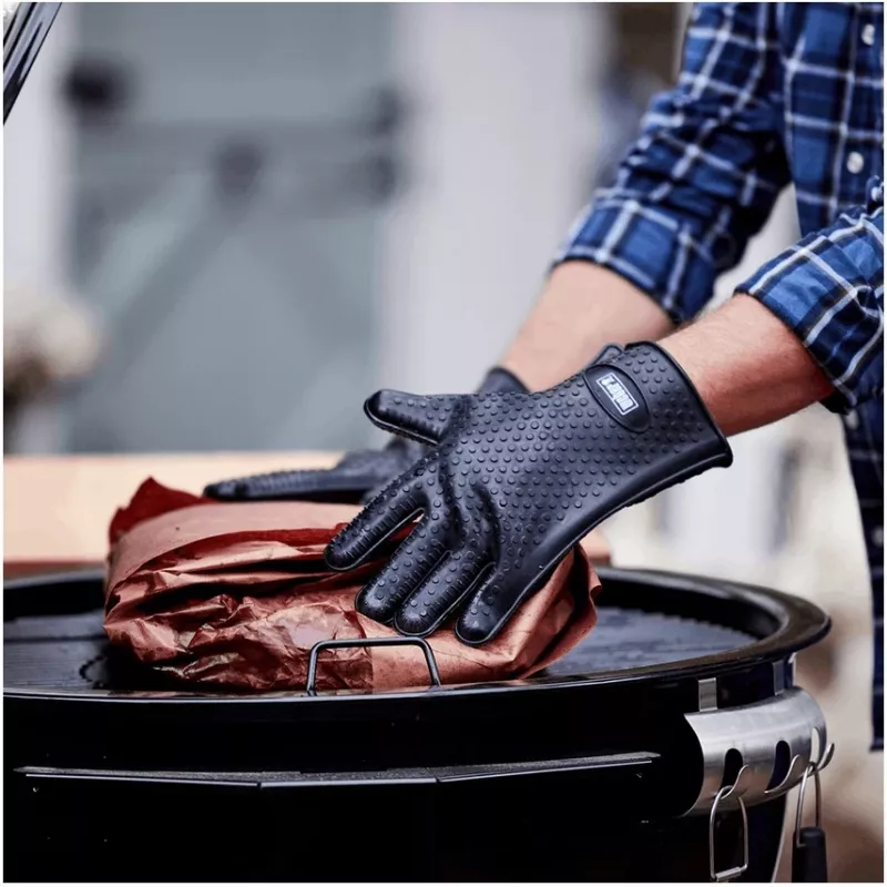 Weber 7017 Silicone Grillhandschuhe Czarny