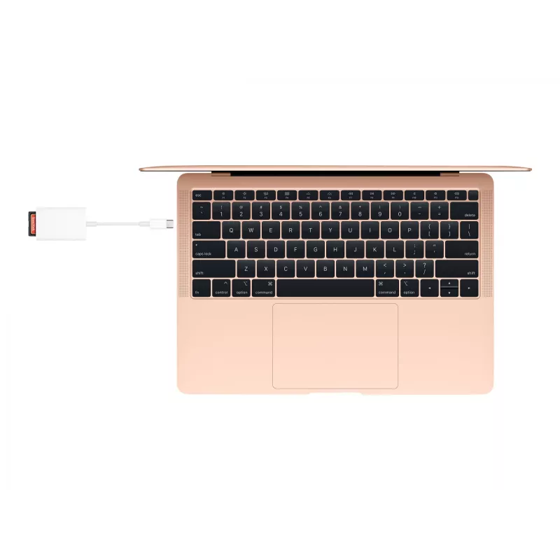 Czytnik kart Apple MW653ZM/A USB 2.0 Type-C Biały Kompatybilny z SD