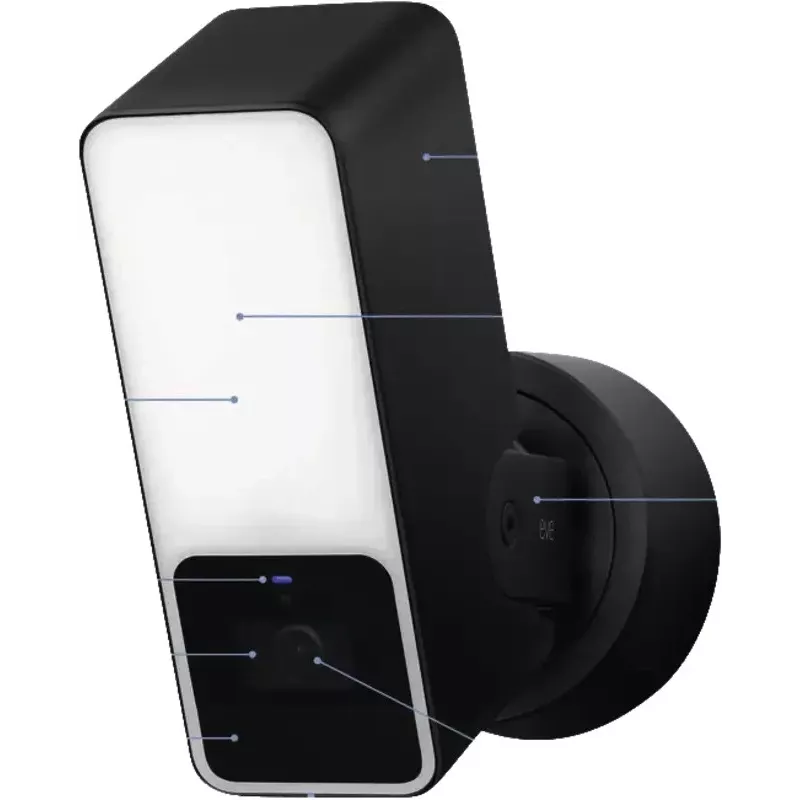 Zewnętrzna kamera IP Eve Systems GmbH Eve Outdoor Cam z czujnikiem ruchu, biała