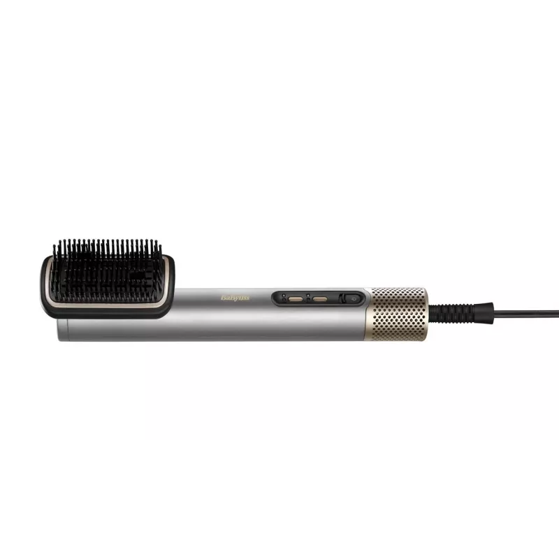 Zestaw do stylizacji włosów BABYLISS AS6555E — technologia Airflow, 4 poziomy grzania, przewód 2,5 m, Srebrny/Złoty