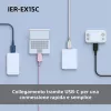 Sony IER-EX15C Zestaw słuchawkowy Przewodowy Douszny Rozmowy/Muzyka USB Type-C Różowy