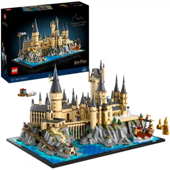 LEGO 76419 Harry Potter Zamek i tereny Hogwartu Duży zestaw dla dorosłych zawierający kultowe miejsca: Wielką Salę Komnatę Tajemnic i więcej Walentynki