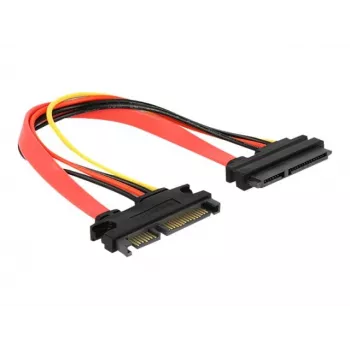 Kabel SATA DeLOCK 84362 0,2 m czerwony