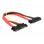 Kabel SATA DeLOCK 84362 0,2 m czerwony