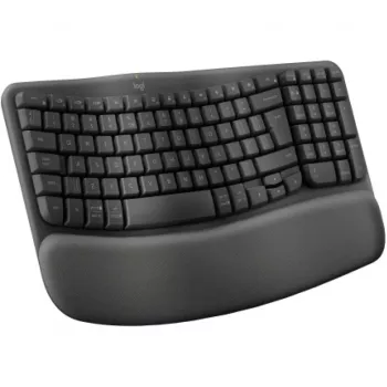 Klawiatura Logitech Wave Keys Office RF Wireless + Bluetooth QWERTY US International Grafitowa