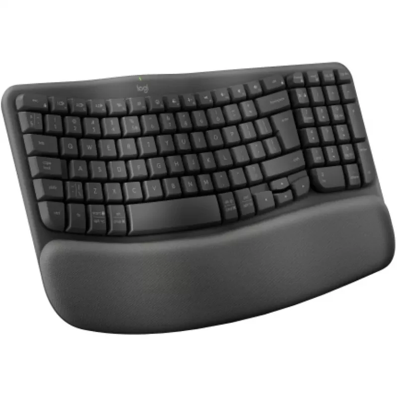 Klawiatura Logitech Wave Keys Office RF Wireless + Bluetooth QWERTY US International Grafitowa
