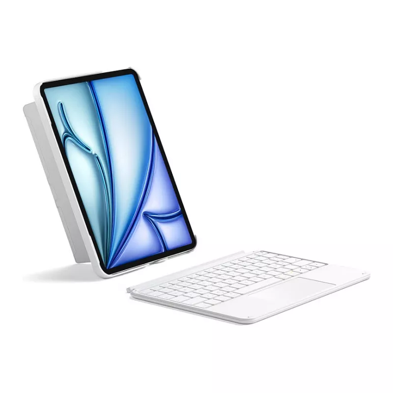 Klawiatura Inateck do iPada 11 iPada Air 4-6 Com. QWERTZ biała