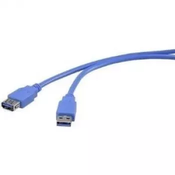 Przedłużacz USB 3.0 Renkforce 1420710, 3 m, niebieski