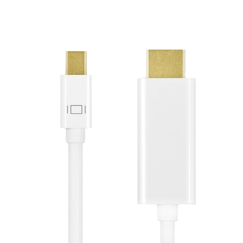 Mini DisplayPort na HDMI, 4K, 3m, biały