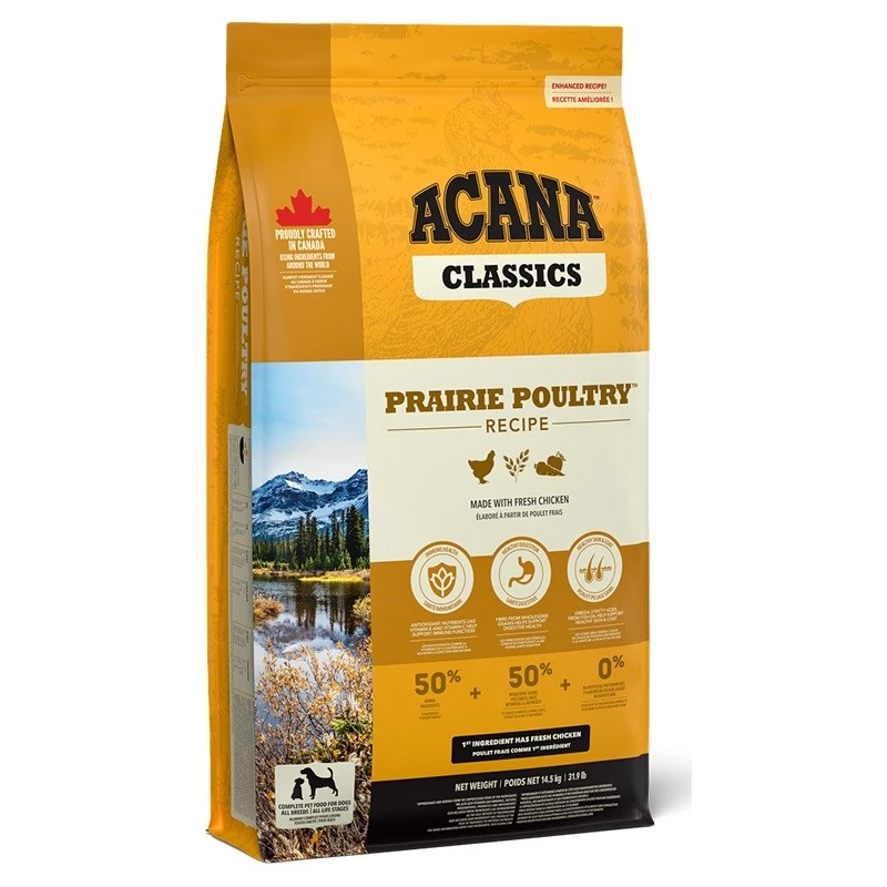 ACANA Classics Prairie Poultry - sucha karma dla psa - 14,5 kg