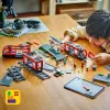 Zestaw budowlany LEGO City Tramwaj i stacja do odgrywania ról dla dzieci z zabawkowym tramwajem, prezent dla chłopców i dziewczynek od 7 lat, którzy kochają pojazdy