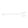 LogiLink Adapter audio USB-C USB-C/M na 2x USB-C/F 60W PD biały