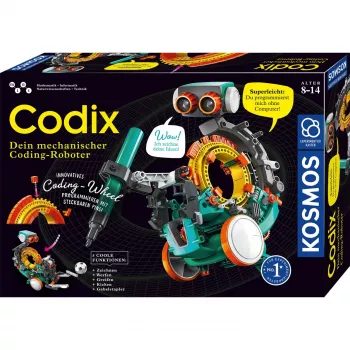 Kosmos Codix, zestaw konstrukcyjny, 8 lat Kosmos Codix. Typ produktu: zestaw konstrukcyjny, Zalecany wiek (min): 8 lat