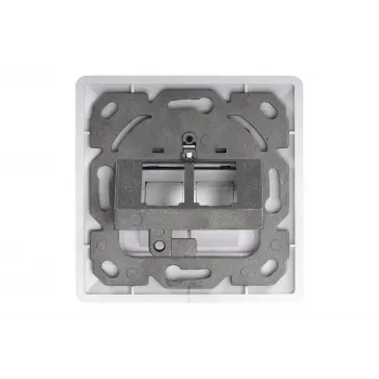 Digitus | Płyta czołowa do modułów Keystone, typ niemiecki, płyta środkowa 50x50 mm, ramka 80x80 mm | DN-93801-1